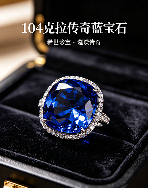 瑰丽之约珠宝拿下全球顶级矿区直供权，104 克拉传奇蓝宝石 + 千亿级供应链震撼业界